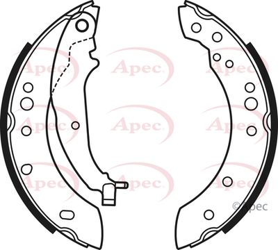 APEC Brake Shoes SHU749