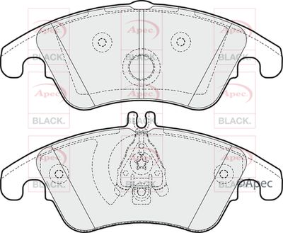 APEC Front Brake Pads PAD1620B
