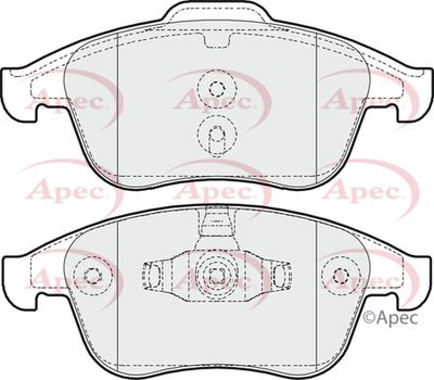 APEC Front Brake Pads PAD1650