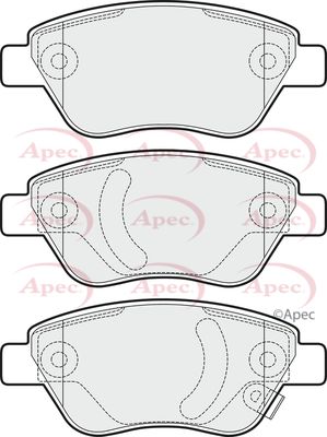 APEC Front Brake Pads PAD1521