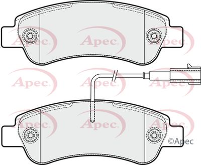 APEC Rear Brake Pads PAD2037