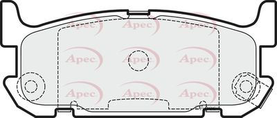 APEC Rear Brake Pads PAD1513