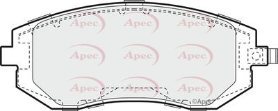 APEC Front Brake Pads PAD1362