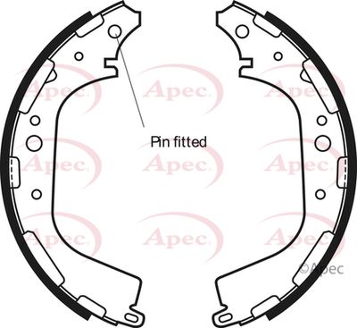APEC Brake Shoes SHU549