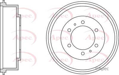 APEC Brake Drum DRM9951