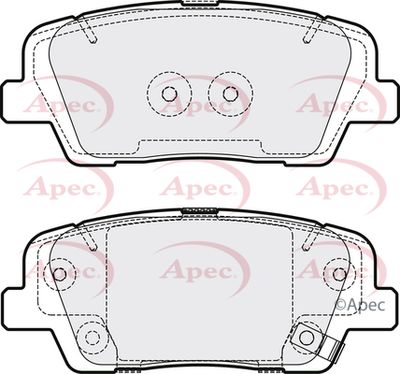 APEC Rear Brake Pads PAD2092