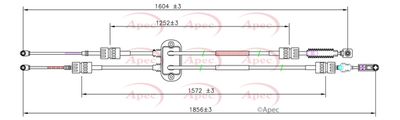 APEC Gear Control Cable CAB7032