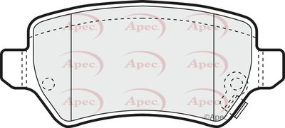 APEC Rear Brake Pads PAD1286