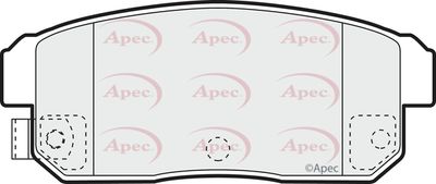 APEC Rear Brake Pads PAD1369