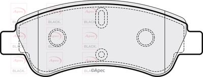 APEC Front Brake Pads PAD1198B