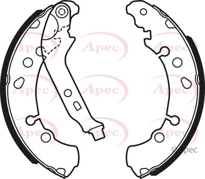 APEC Brake Shoes SHU753