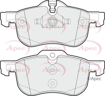 APEC Front Brake Pads PAD1120