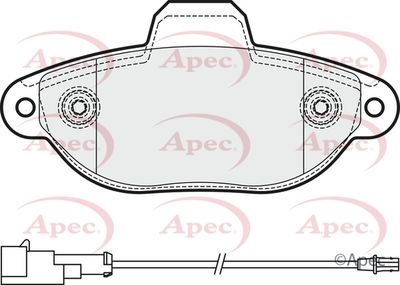 APEC Front Brake Pads PAD1897