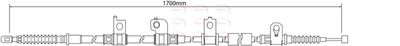APEC Brake Cable CAB1231