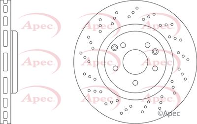 APEC Brake Disc DSK2453