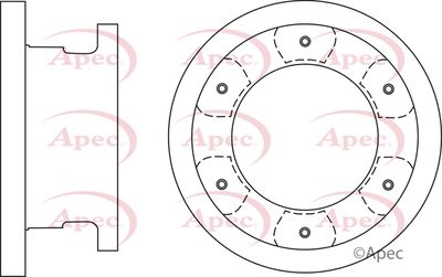 APEC Brake Disc DSK2894