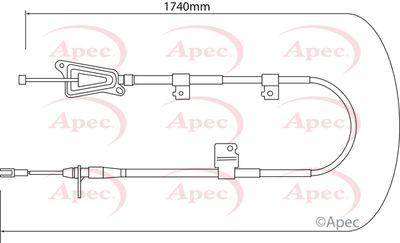 APEC Brake Cable CAB1322