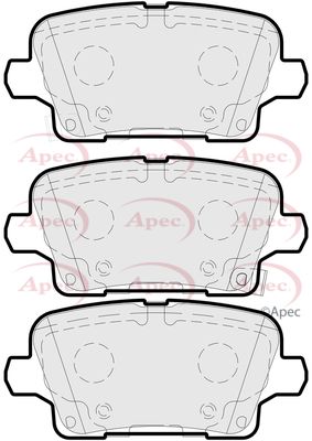 APEC Rear Brake Pads PAD2256