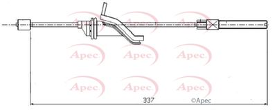 APEC Brake Cable CAB1584