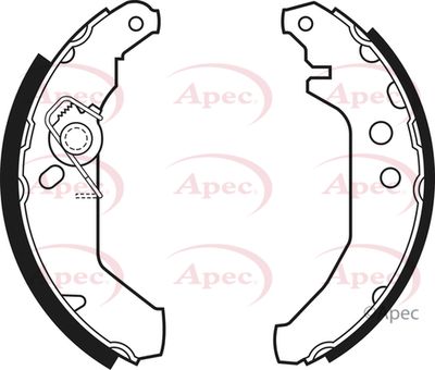 APEC Brake Shoes SHU465