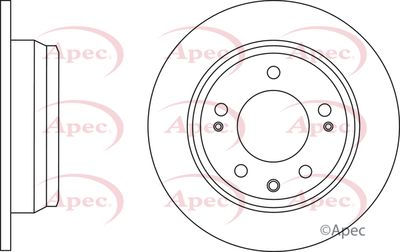 APEC Brake Disc DSK2672