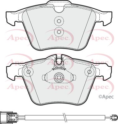 APEC Front Brake Pads PAD1985