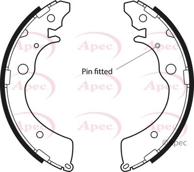 APEC Brake Shoes SHU474