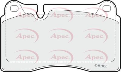 APEC Front Brake Pads PAD1508