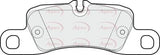 APEC Rear Brake Pads PAD1665