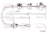 APEC Clutch Cable CAB5032