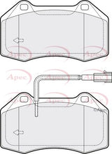 APEC Front Brake Pads PAD1917