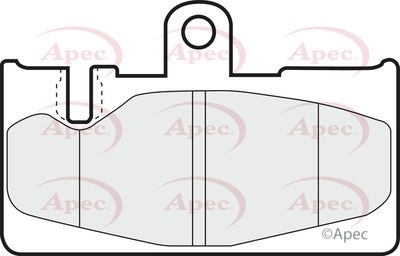 APEC Rear Brake Pads PAD1217