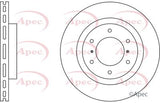 APEC Brake Disc DSK2668
