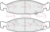 APEC Front Brake Pads PAD1131