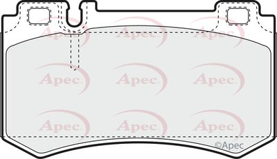 APEC Rear Brake Pads PAD1425
