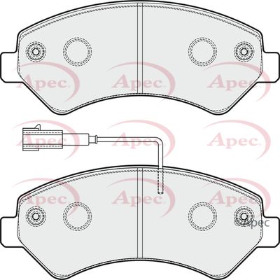 APEC Front Brake Pads PAD1859