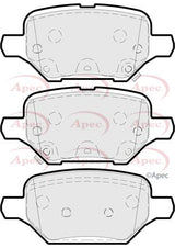 APEC Rear Brake Pads PAD2243