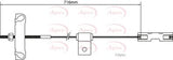 APEC Brake Cable CAB1183