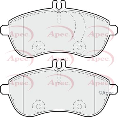 APEC Front Brake Pads PAD1565