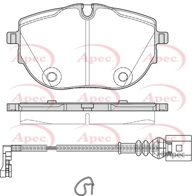 APEC Front Brake Pads PAD2409