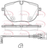 APEC Front Brake Pads PAD2409