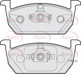 APEC Front Brake Pads PAD2216