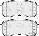 APEC Rear Brake Pads PAD1581