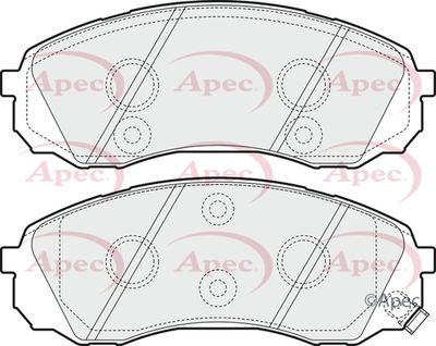 APEC Front Brake Pads PAD1584