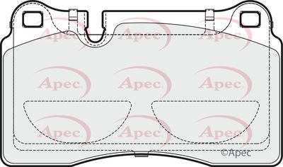 APEC Front Brake Pads PAD1891