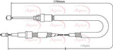 APEC Brake Cable CAB1335