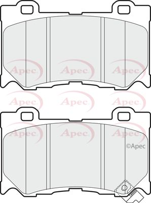 APEC Front Brake Pads PAD1709