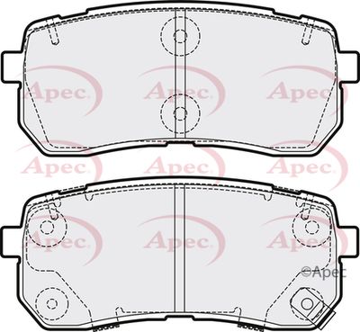 APEC Rear Brake Pads PAD2091