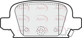 APEC Rear Brake Pads PAD1189