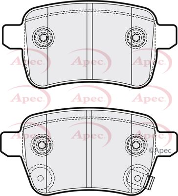 APEC Rear Brake Pads PAD2180